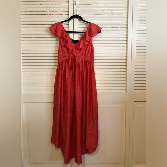 Hatch The Briana Floral Maternity Silk Midi Dress - Picture 11 of 13